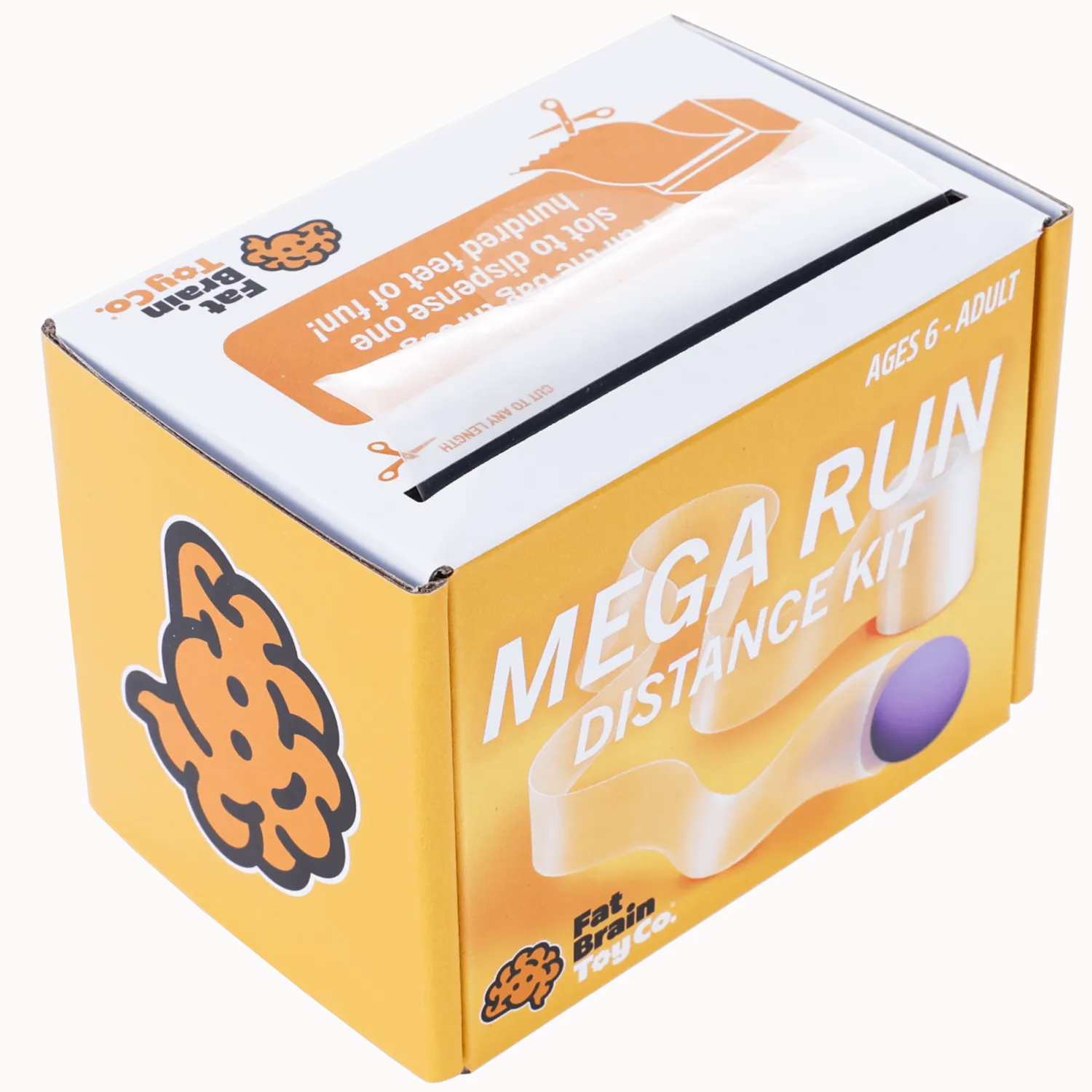 6 Lat+|Aktywizujące | Fat Brain Toys Nadmuchiwany Mega Tor do Dmuchawy Air Toobz