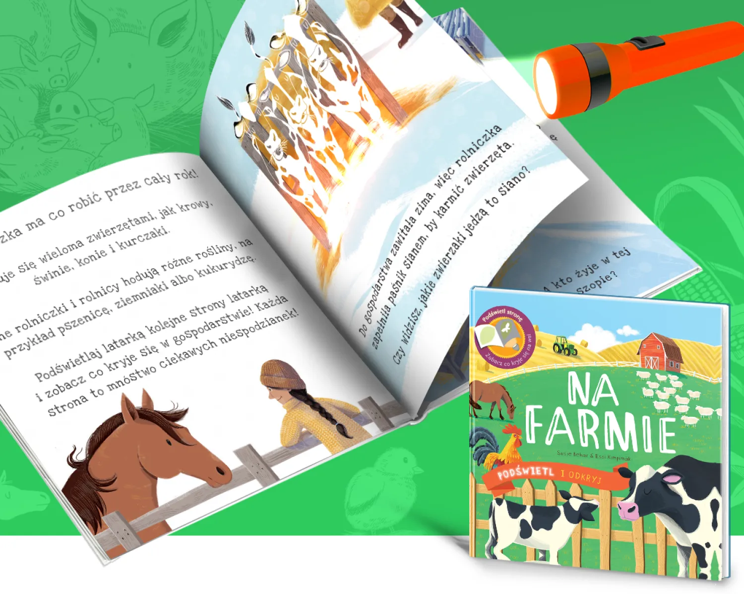 5-8 Lat|2-5 Lat | Api Papi Na farmie. Podświetl i Odkryj