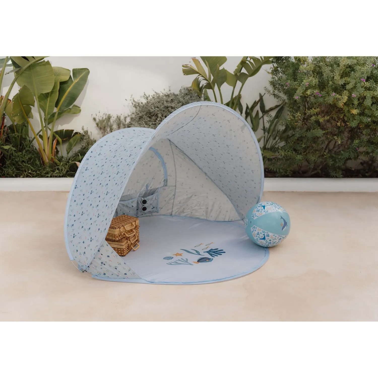 Parasole I Namioty Uv|Parasole I Namioty Uv | Little Dutch Namiot plażowy Blue Ocean Dreams UV40