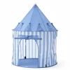 Namiot w Gwiazdki - stripe blue