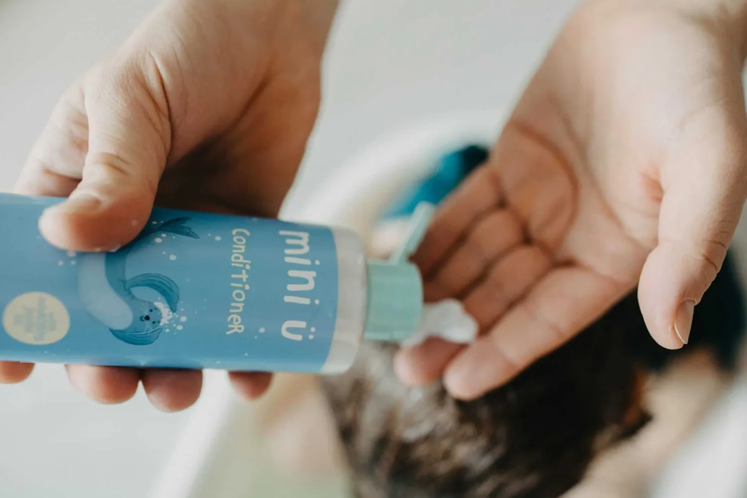 Naturalne Kosmetyki | Miniu Naturalna odżywka do włosów dla dzieci i niemowląt, 250 ml