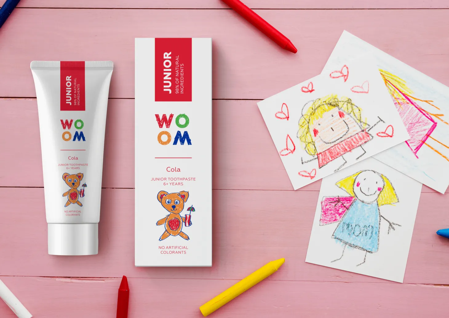 Naturalna pasta do zębów dla dzieci w wieku 6+ lat o smaku coli, 50 ml
