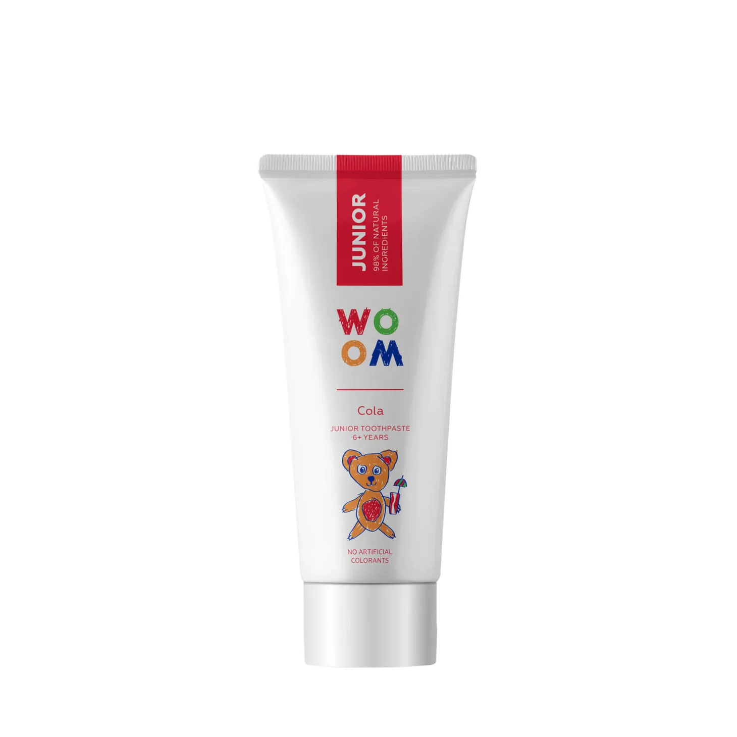 Naturalna pasta do zębów dla dzieci w wieku 6+ lat o smaku coli, 50 ml