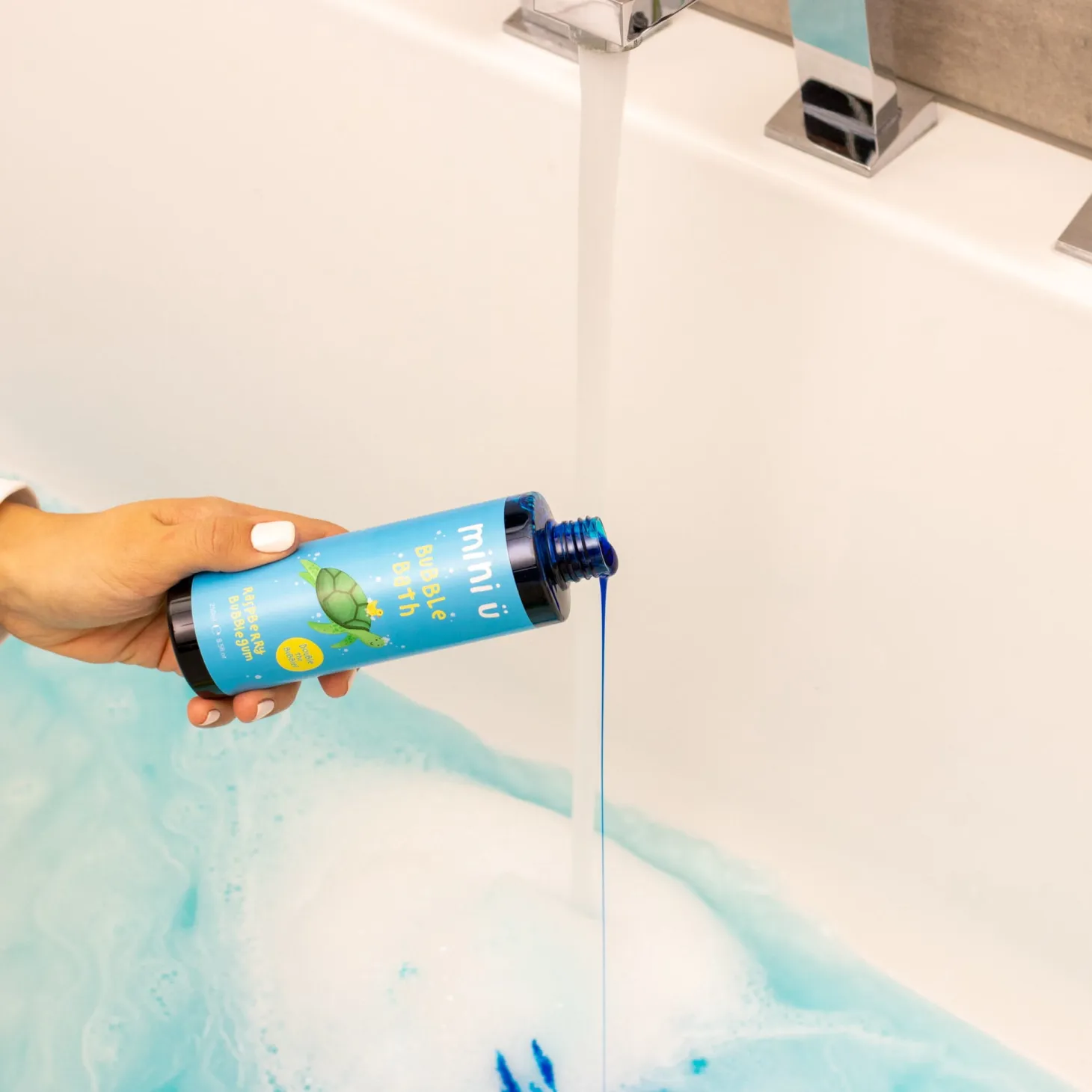Naturalny bąbelkowy płyn do kąpieli GUMA BALONOWA dla dzieci i niemowląt, 250 ml