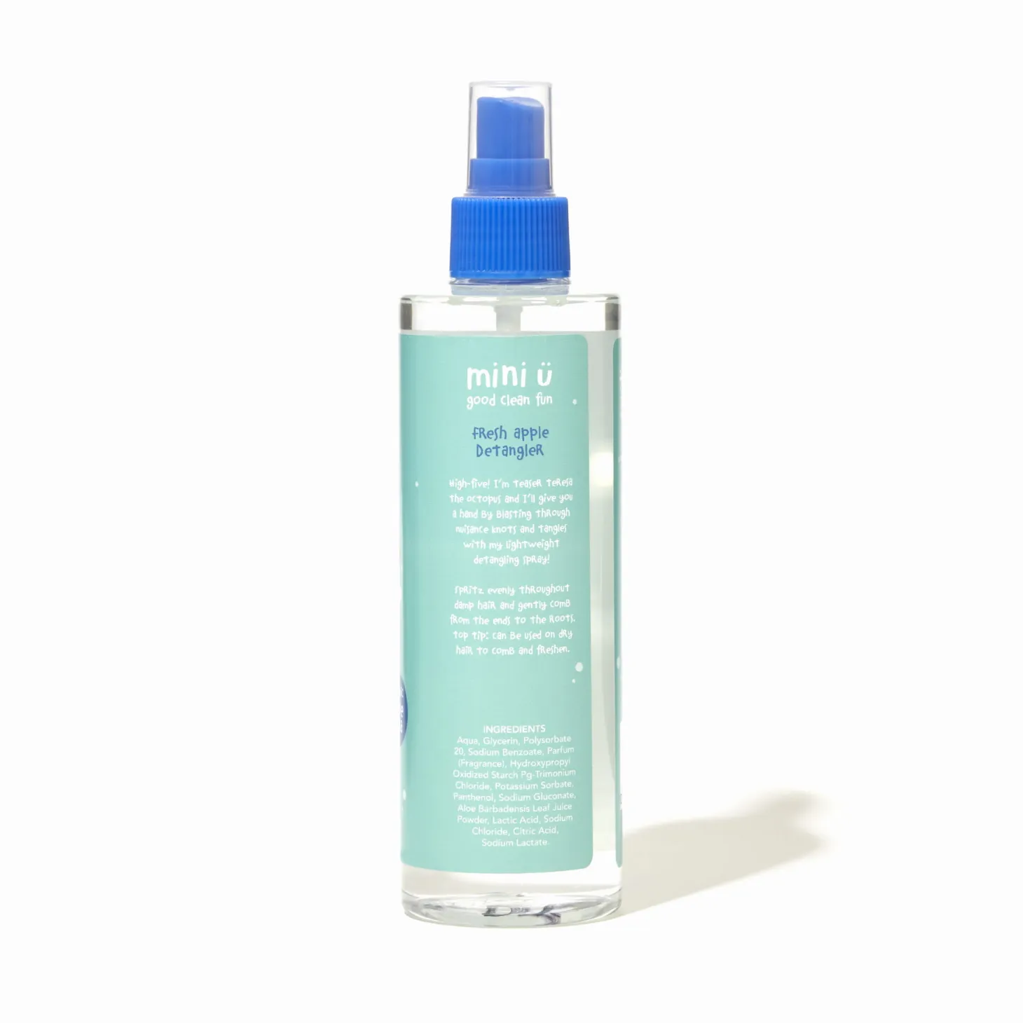 Naturalny spray do rozczesywania włosów dla dzieci z dodatkiem organicznego aloesu, 250 ml