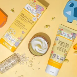 Naturalne Kosmetyki|Naturalne Kosmetyki | Baby Anthyllis Nawilżająco-łagodzący krem do ciała dla dzieci, z ekologicznym rumiankiem i ryżem, 100 ml