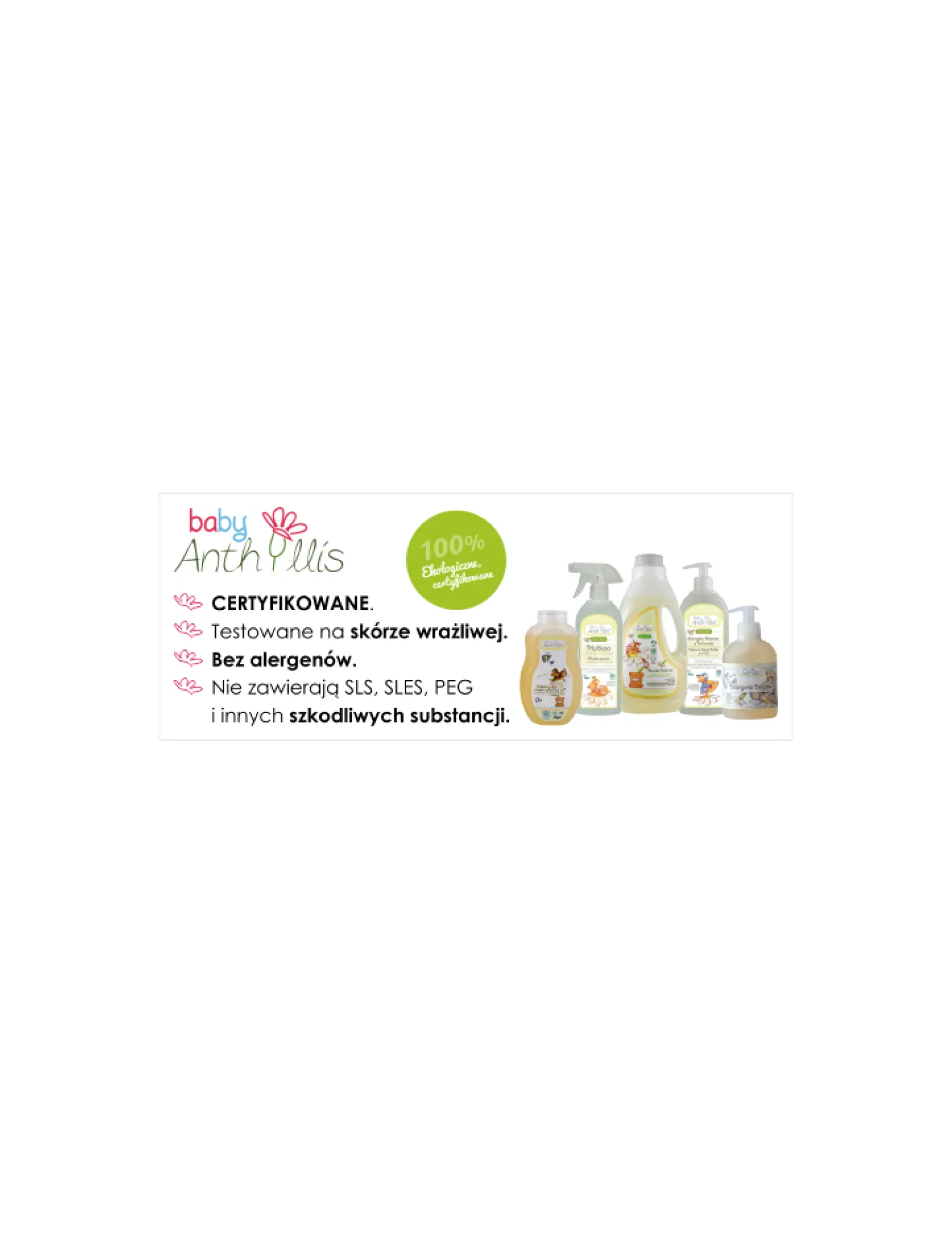 Naturalne Kosmetyki|Naturalne Kosmetyki | Baby Anthyllis Nawilżający balsam ochronny na podrażnienia pieluszkowe z shea i tlenkiem cynku na bazie wody, 75 ml
