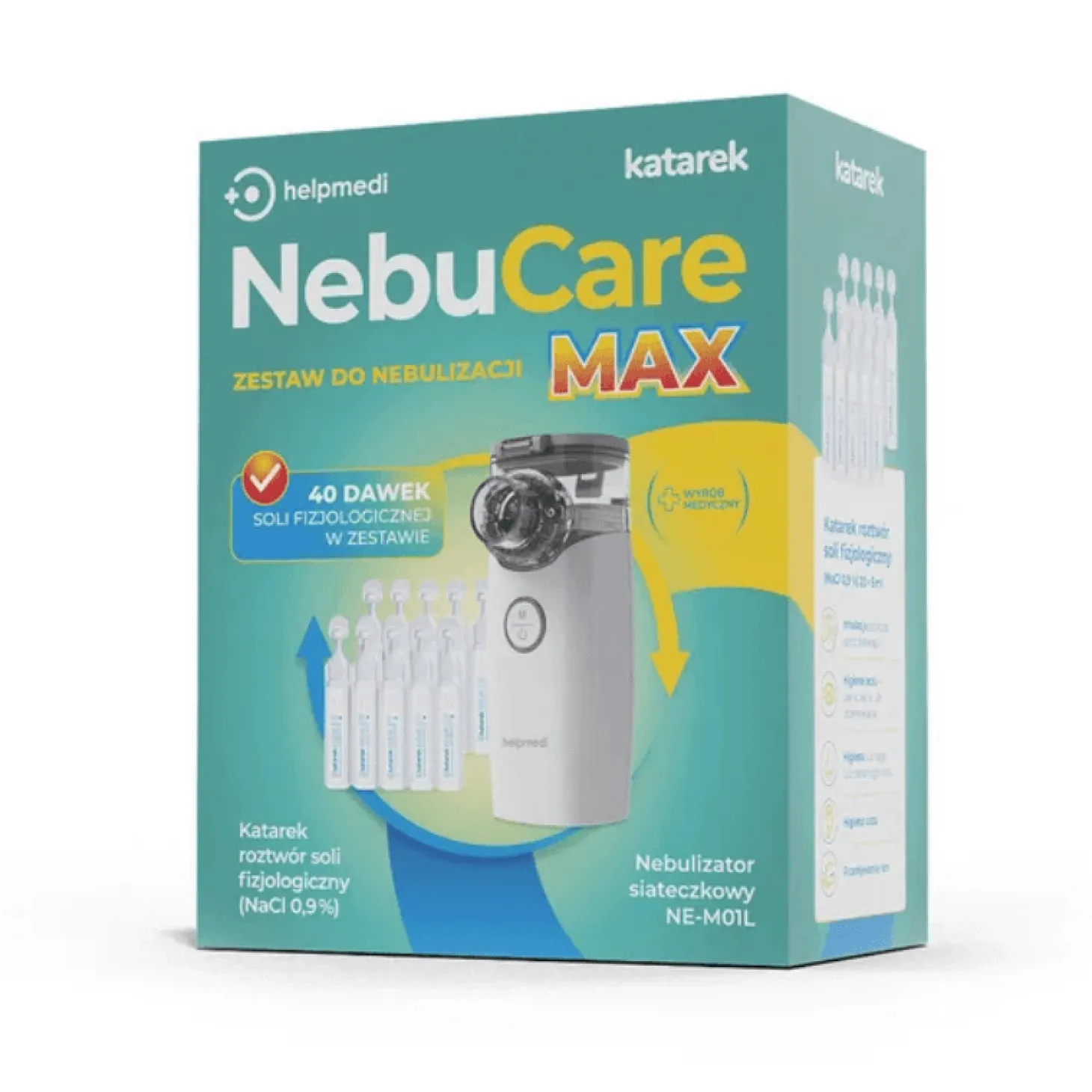 NebuCare MAX zestaw do nebulizacji niemowląt i dzieci