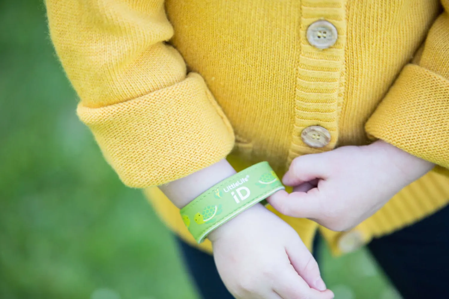Zdrowie|Przydatne Akcesoria | LittleLife Neoprenowa opaska informacyjna ID - Żółw