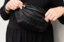 Torby I Plecaki Do Wózka|Torby I Plecaki Do Wózka | Childhome Nerka Banana Bag Pikowana Czarna
