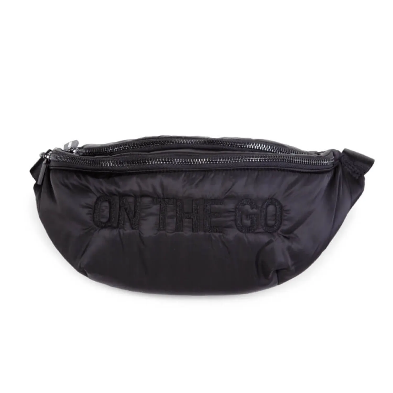 Torby I Plecaki Do Wózka|Torby I Plecaki Do Wózka | Childhome Nerka Banana Bag Pikowana Czarna