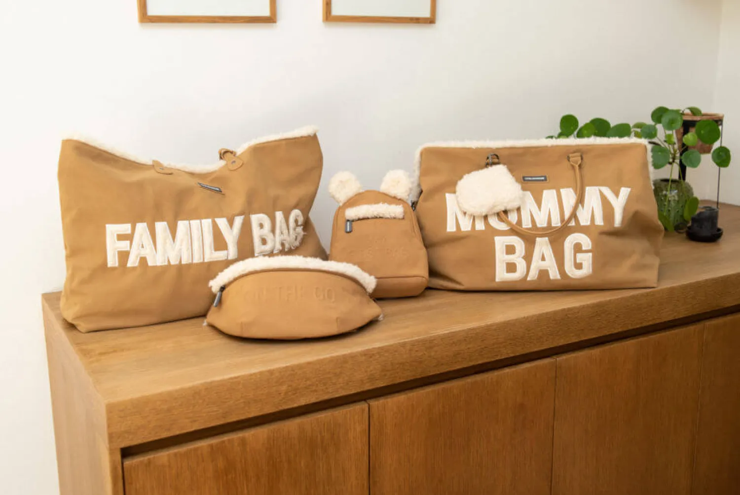 Torby I Plecaki Do Wózka|Torby I Plecaki Do Wózka | Childhome Nerka Banana Bag Suede-Look