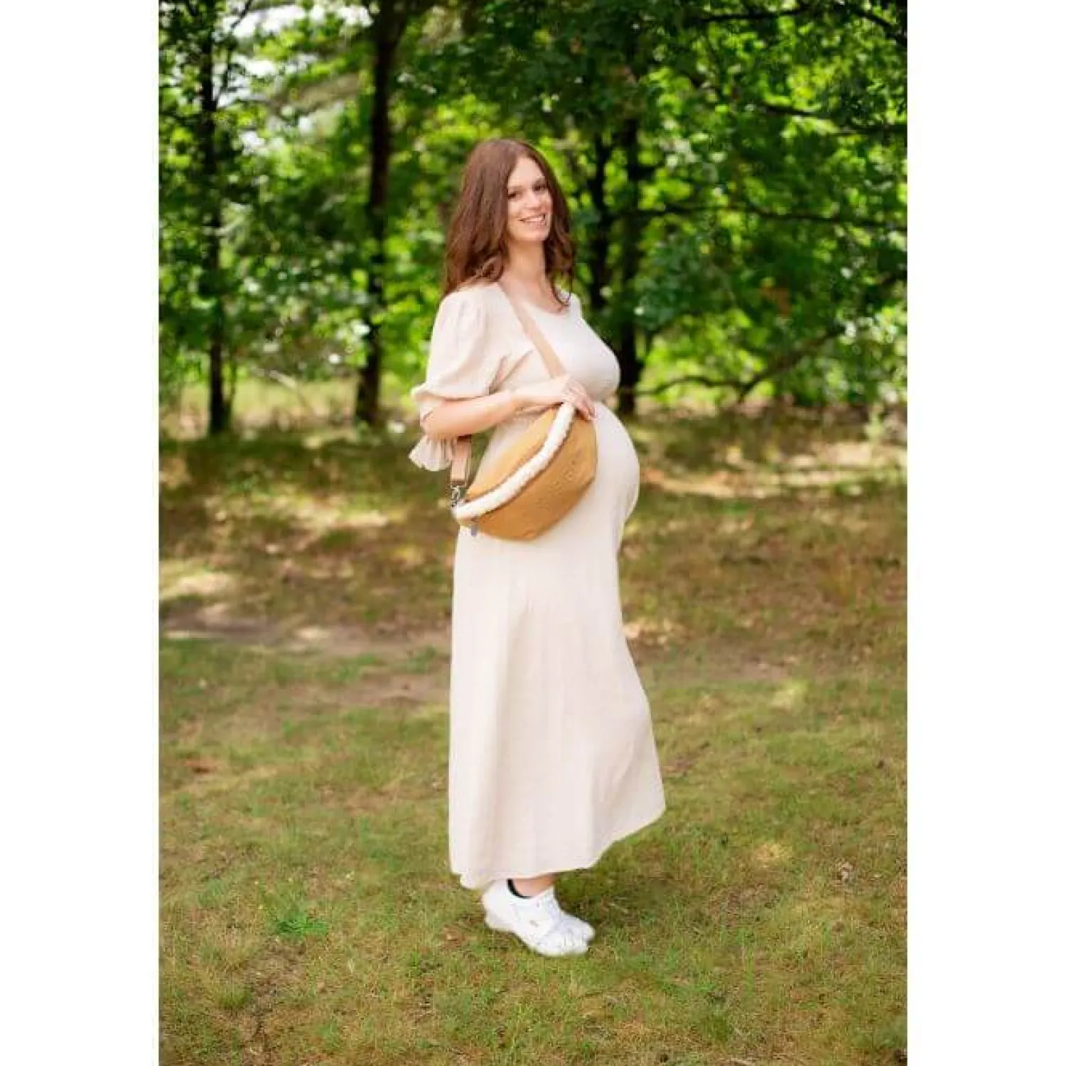 Torby I Plecaki Do Wózka|Torby I Plecaki Do Wózka | Childhome Nerka Banana Bag Suede-Look