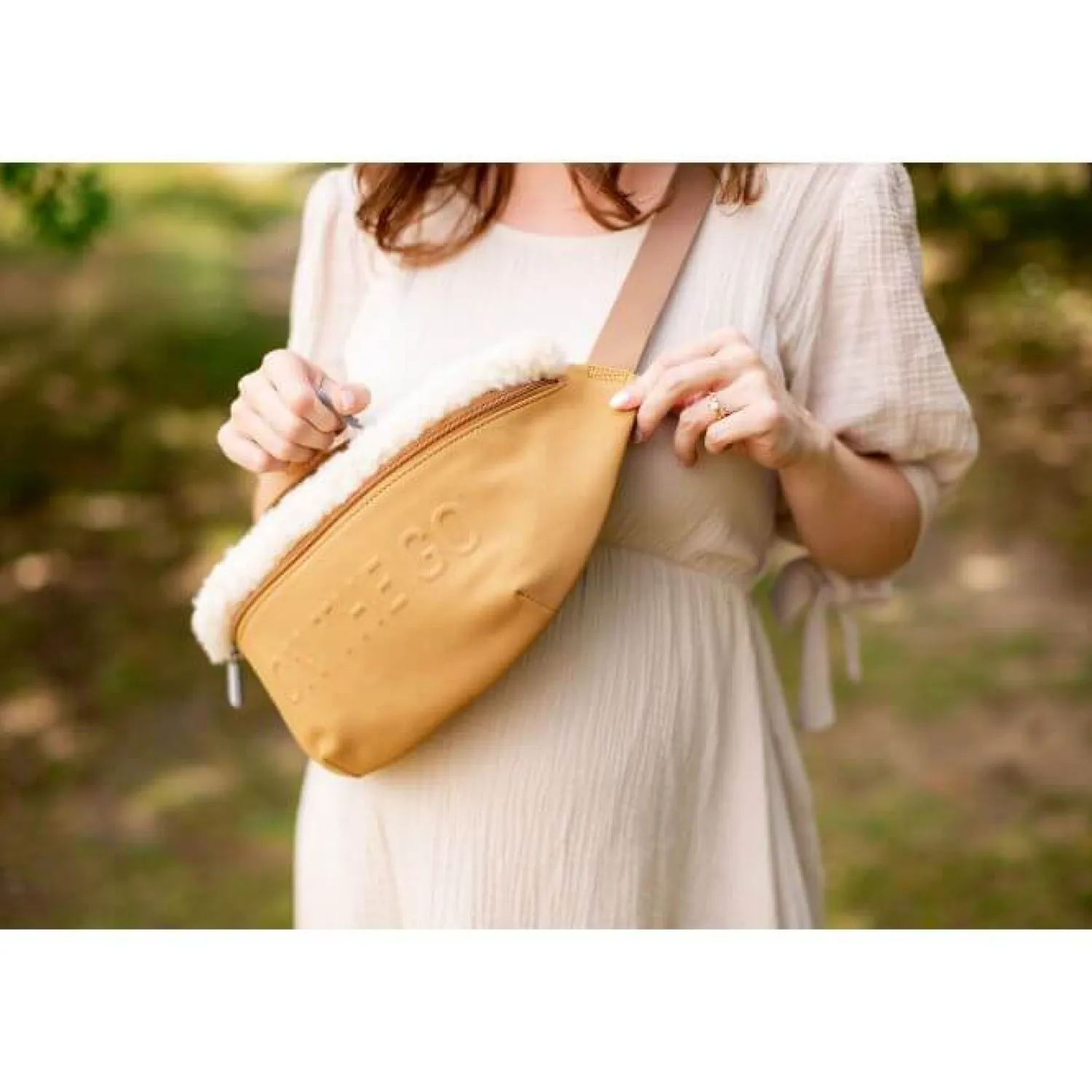 Torby I Plecaki Do Wózka|Torby I Plecaki Do Wózka | Childhome Nerka Banana Bag Suede-Look