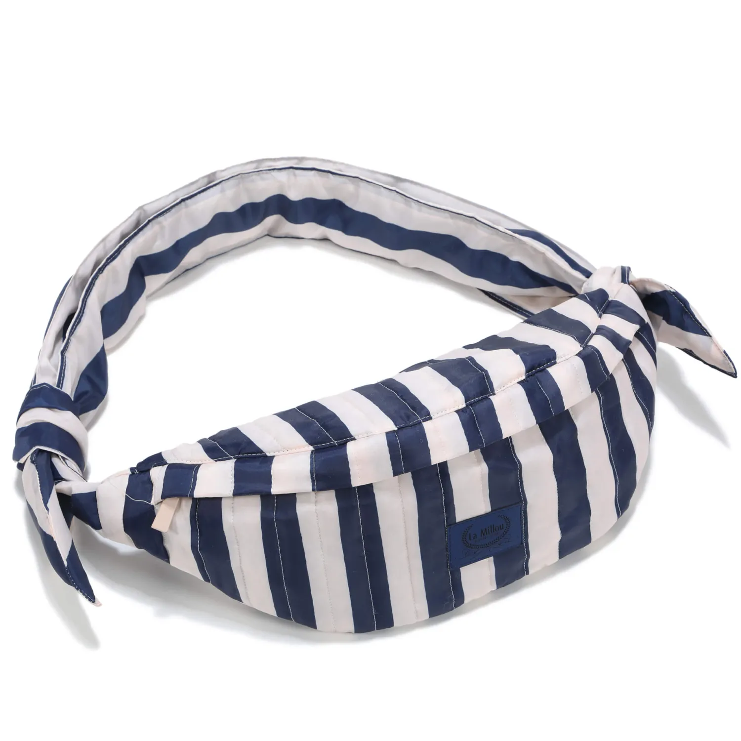Torby I Plecaki Do Wózka|Torby I Plecaki Do Wózka | La Millou Nerka Ortalion HYGGE - STRIPES NAVY