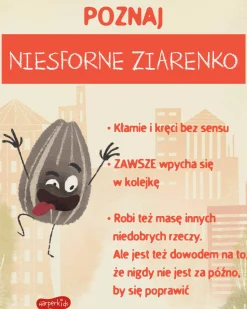5-8 Lat|2-5 Lat | HarperCollins Niesforne Ziarenko. Smaczna Banda i emocje