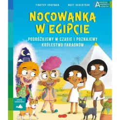 5-8 Lat|2-5 Lat | HarperCollins Nocowanka w Egipcie. Akademia Mądrego Dziecka. Chcę wiedzieć