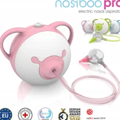 Zdrowie|Zdrowie | Nosiboo Pro: medyczny aspirator elektryczny dla dzieci - pink