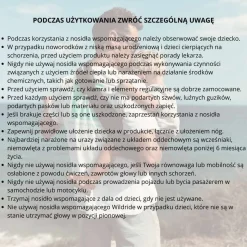 Nosidła|Przydatne Akcesoria | Wildride Nosidło wspomagające Black rib