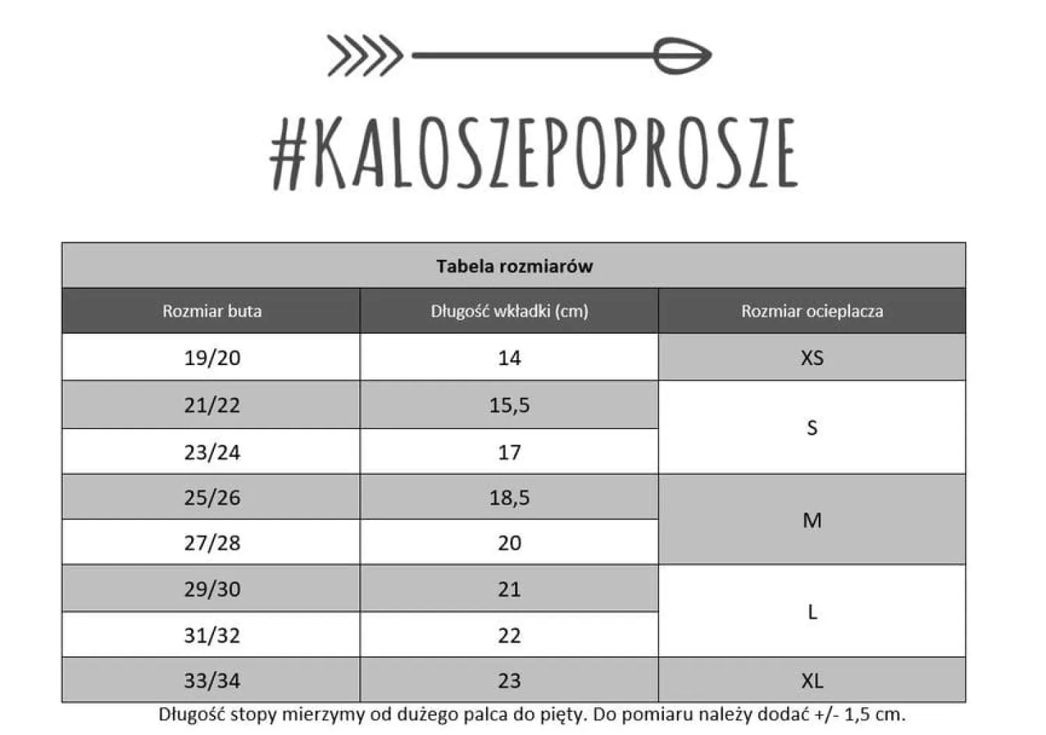 Uwaga Na Kałuże | KaloszePoprosze Ocieplacz polarowy szary