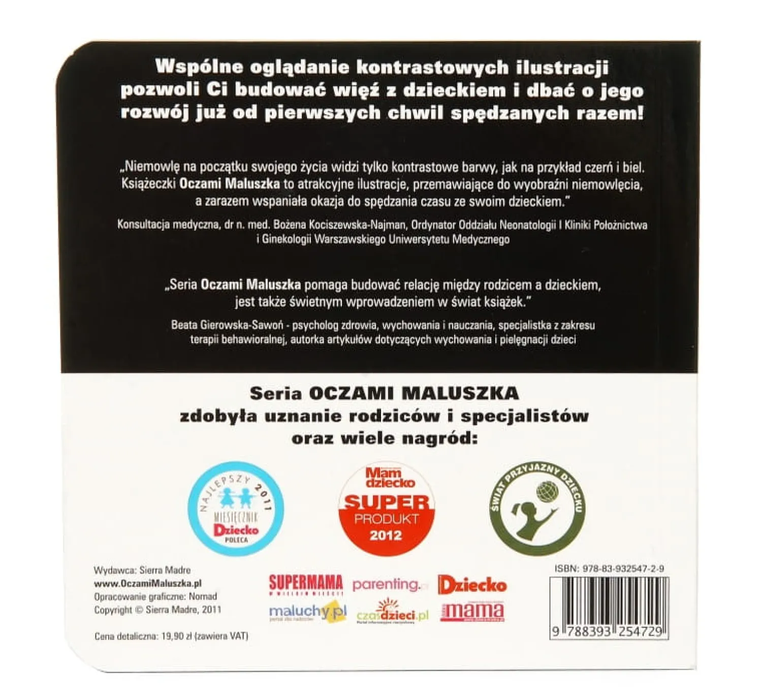 Kontrastowe|Zabawki Kontrastowe | Wydawnictwo Tata Robi Książki Oczami Maluszka kontrastowa książeczka Sztućce
