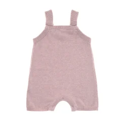 Kombinezony|Ubranka Dziecięce | Lassig Ogrodniczki Baby Knitted GOTS, Garden Explorer light pink