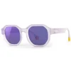 Okulary Przeciwsłoneczne|Okulary Przeciwsłoneczne | Olivio & Co Okulary Creative D Shell Purple Polarized 10+