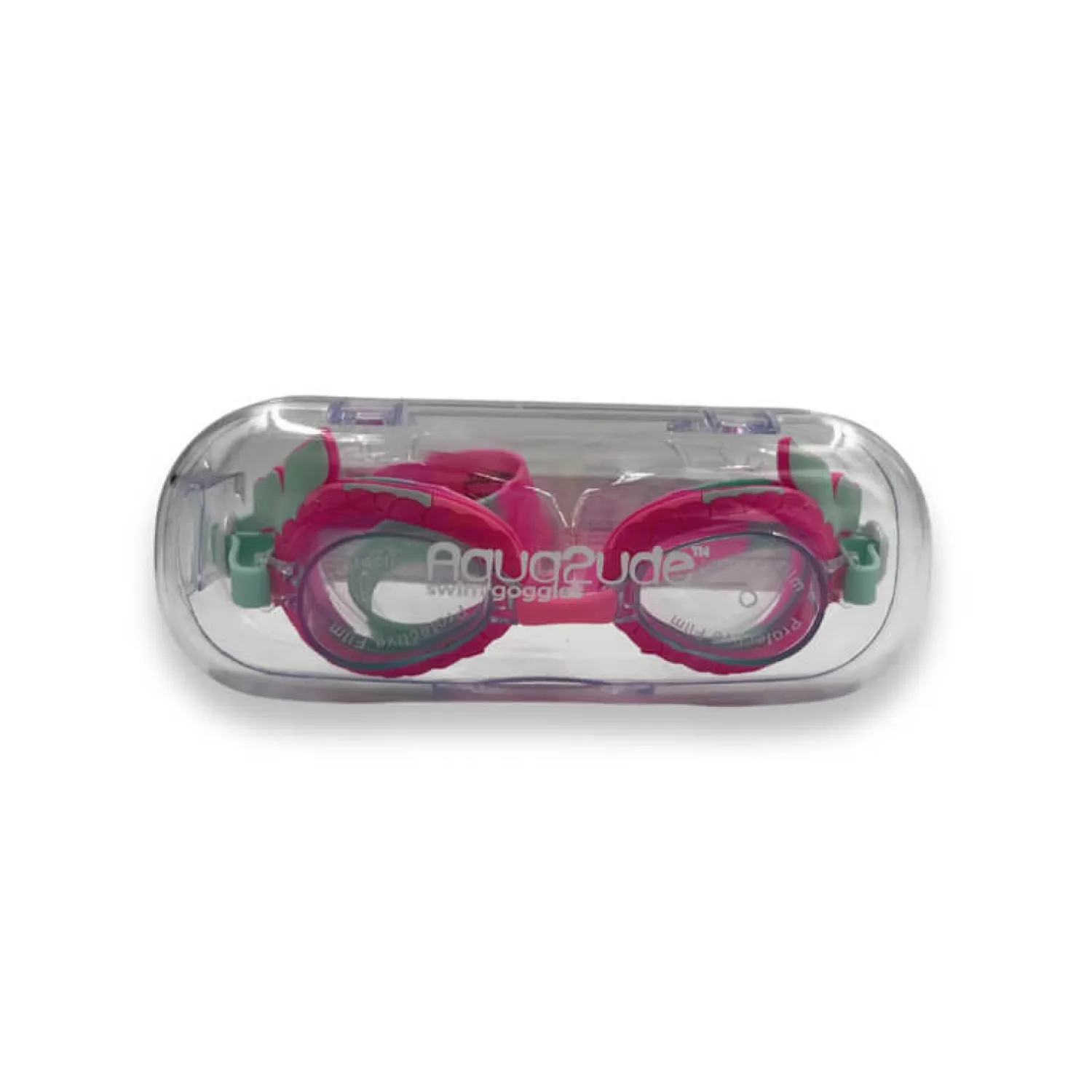 Do Kąpieli|Plażowe | Bling2o Okulary do pływania Aqua2ude - Syrena turkusowe 3+
