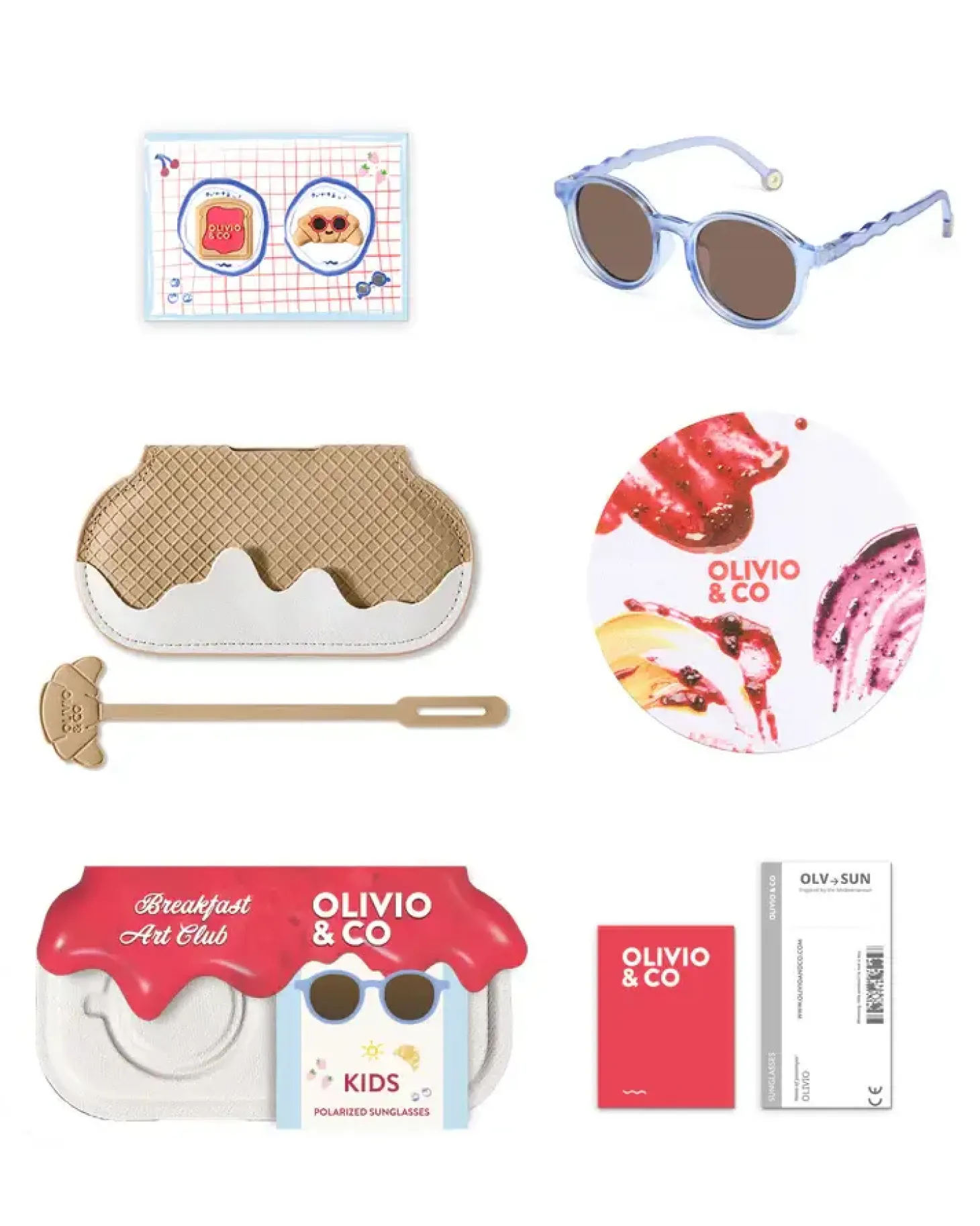 Okulary Oval Blueberry Polarized 3-5