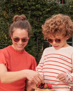 Okulary Przeciwsłoneczne|Okulary Przeciwsłoneczne | Olivio & Co Okulary Oval Fig Pink Polarized 3-5
