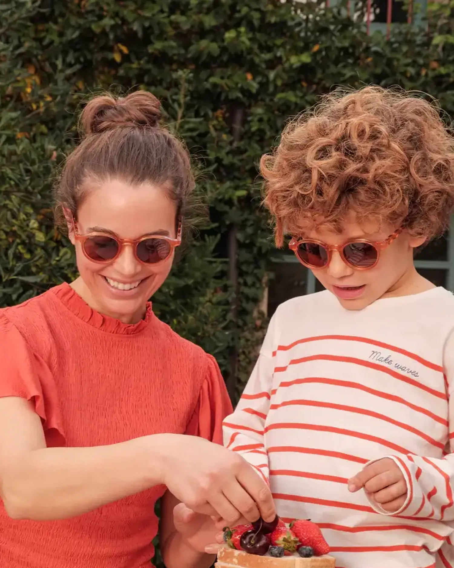 Okulary Przeciwsłoneczne|Okulary Przeciwsłoneczne | Olivio & Co Okulary Oval Fig Pink Polarized 3-5