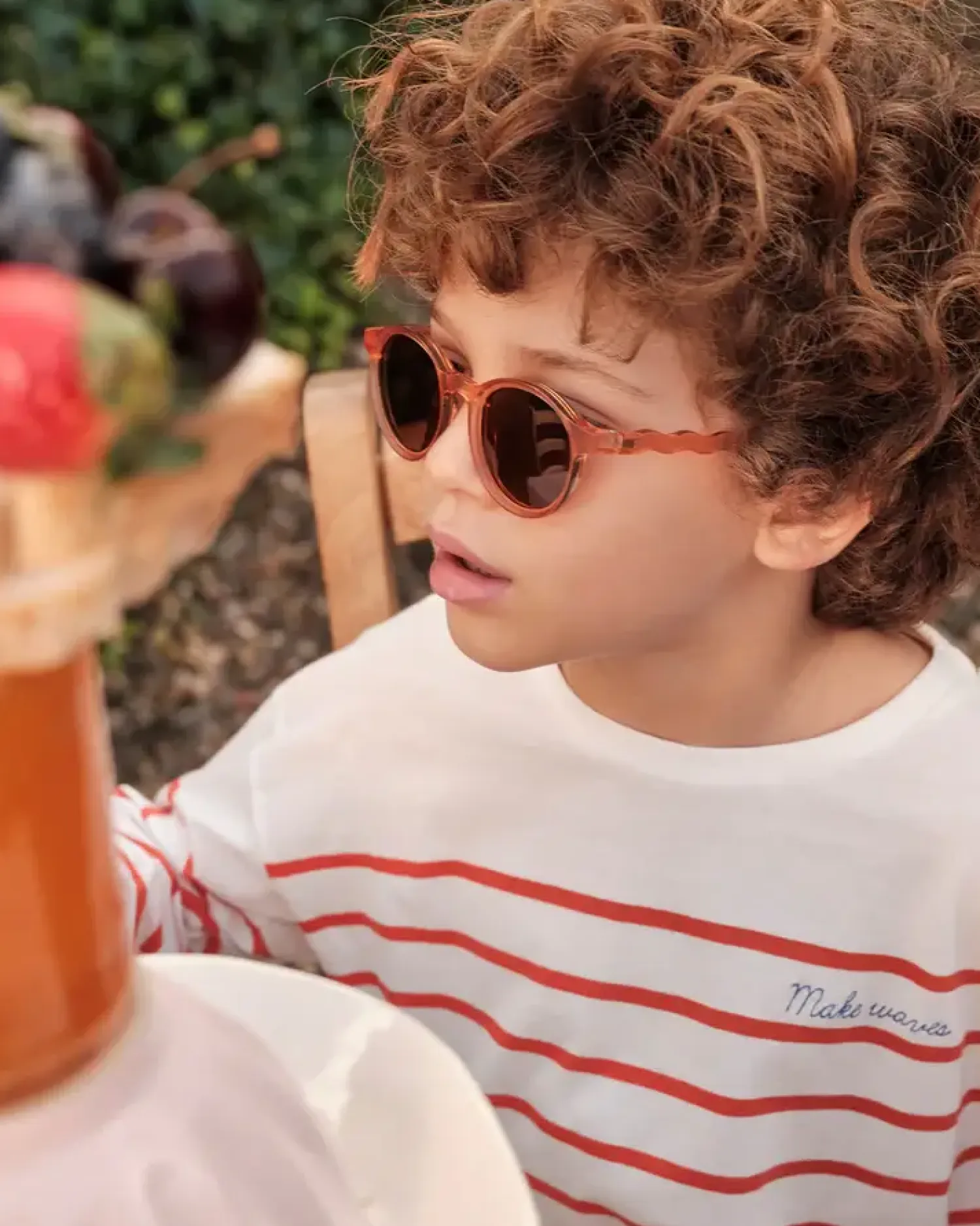 Okulary Przeciwsłoneczne|Okulary Przeciwsłoneczne | Olivio & Co Okulary Oval Fig Pink Polarized 3-5
