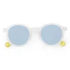 Okulary Oval Jellyfish White Polarized 3-5