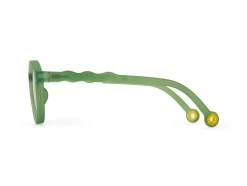 Okulary Oval Olive Green Polarized 5-10
