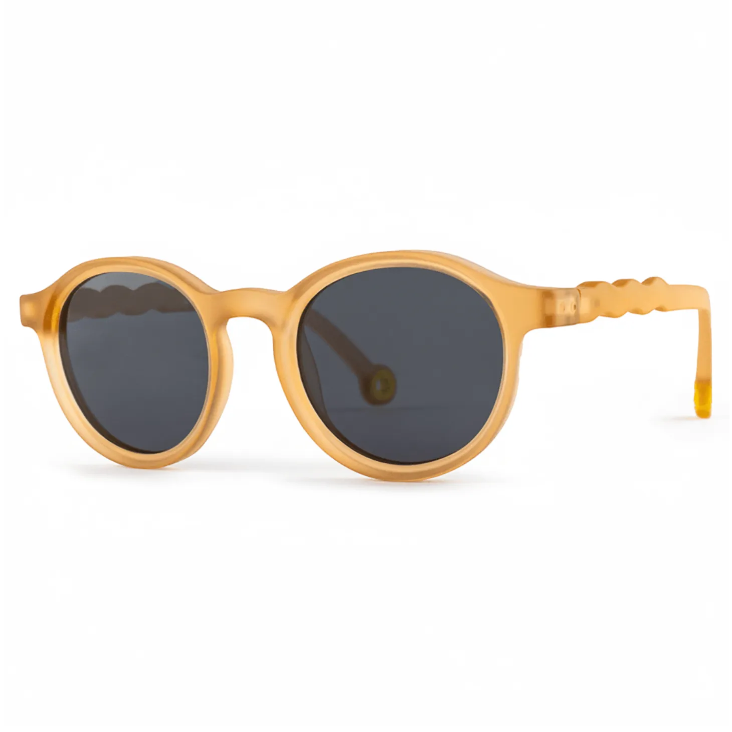 Okulary Oval Sand Beige Polarized 3-5