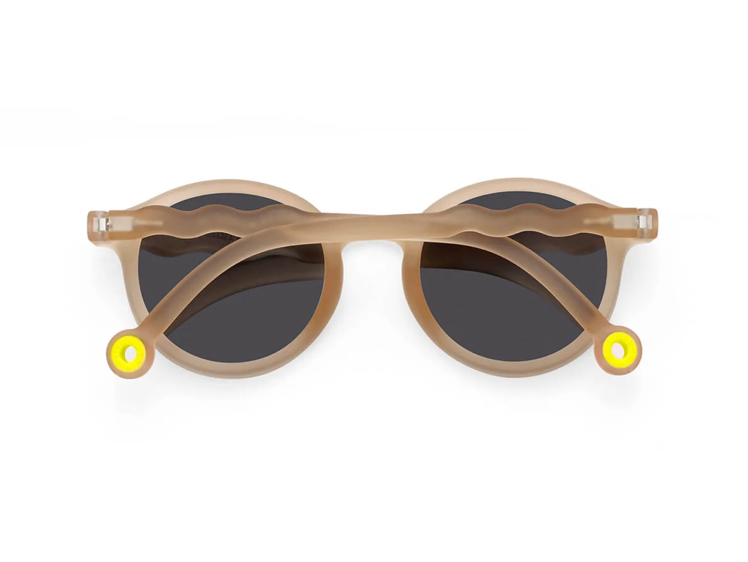 Okulary Oval Sand Beige Polarized 5-10