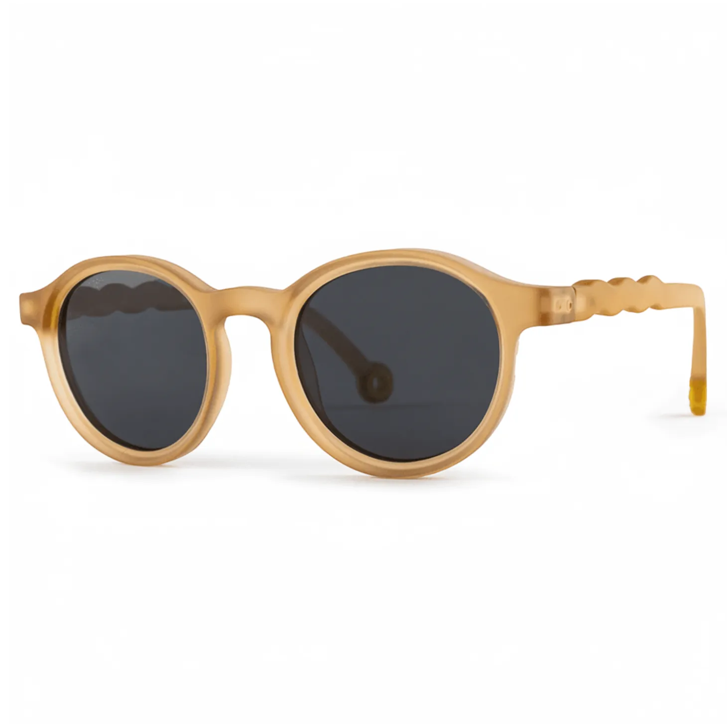 Okulary Oval Sand Beige Polarized 5-10
