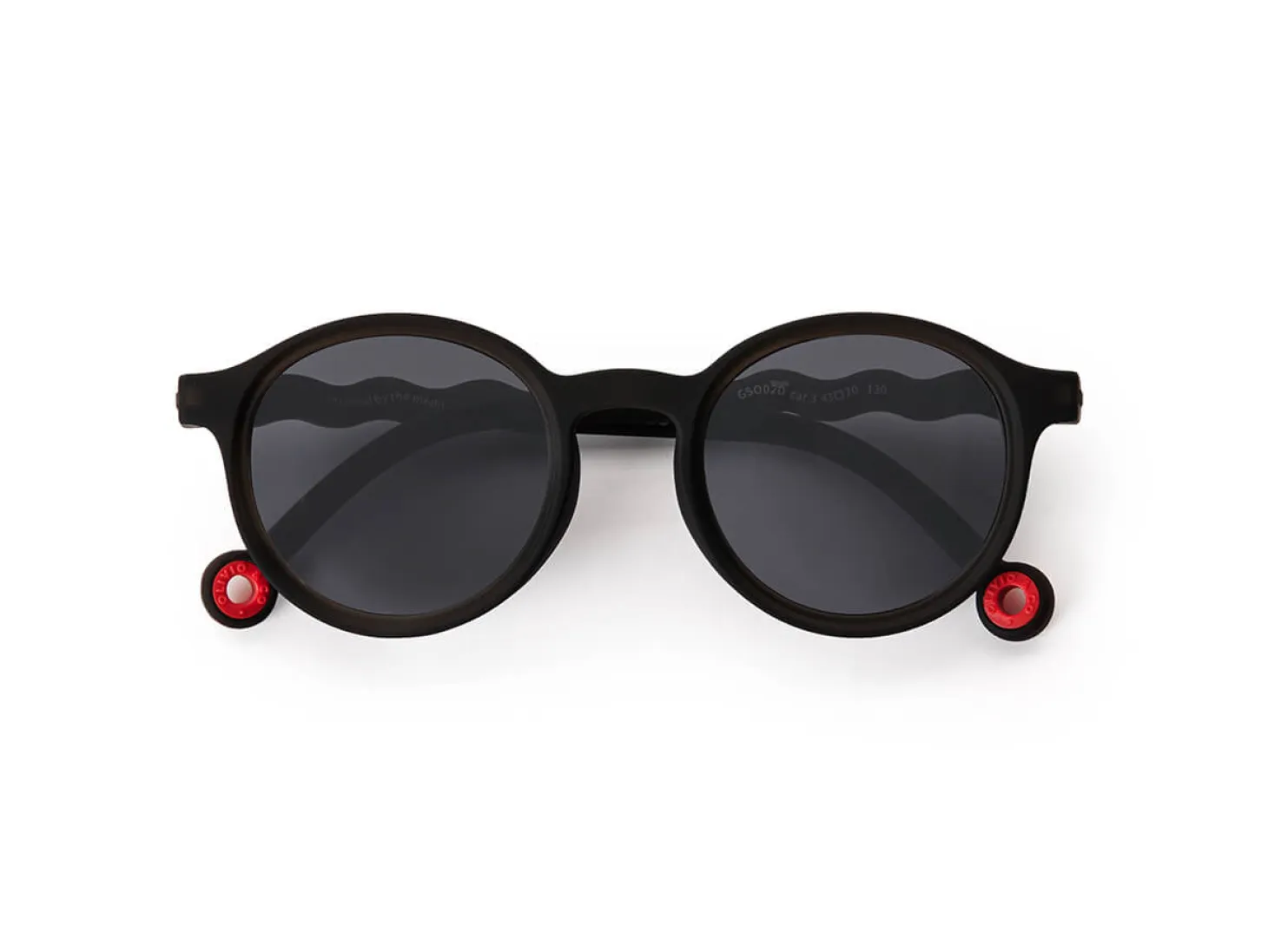 Okulary Oval Squid Black Polarized 3-5