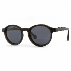 Okulary Oval Squid Black Polarized 5-10