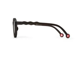 Okulary Oval Squid Black Polarized 5-10