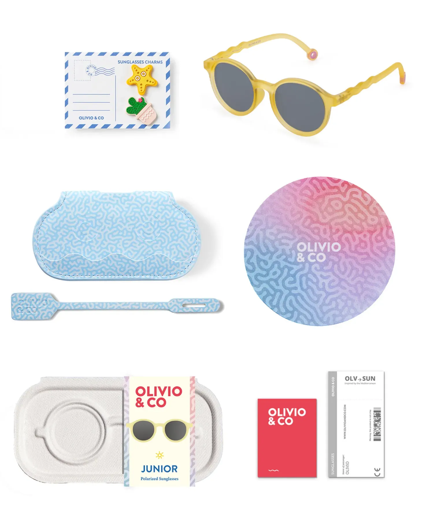 Okulary Oval Sun Coral Polarized 5-10
