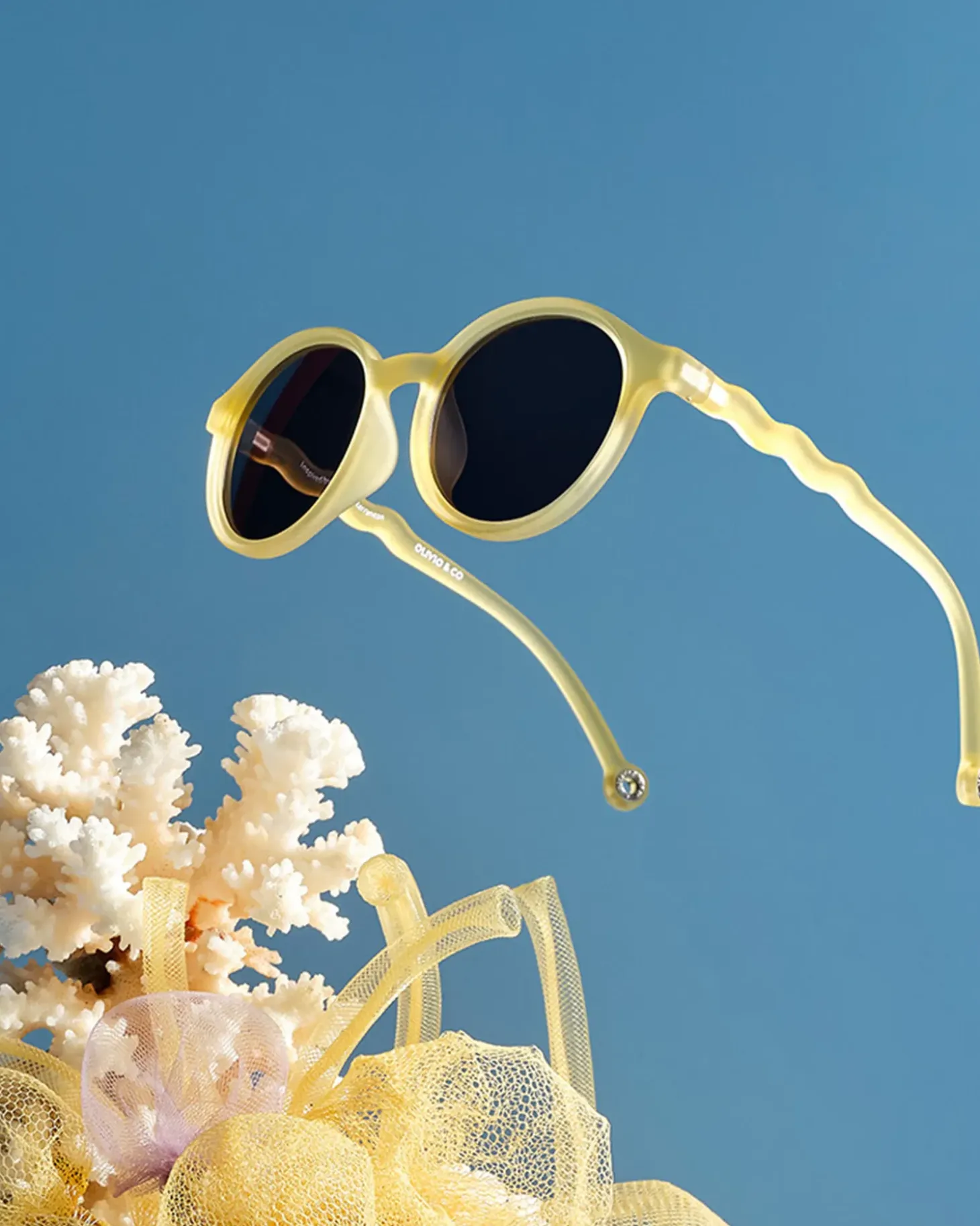 Okulary Oval Sun Coral Polarized 5-10