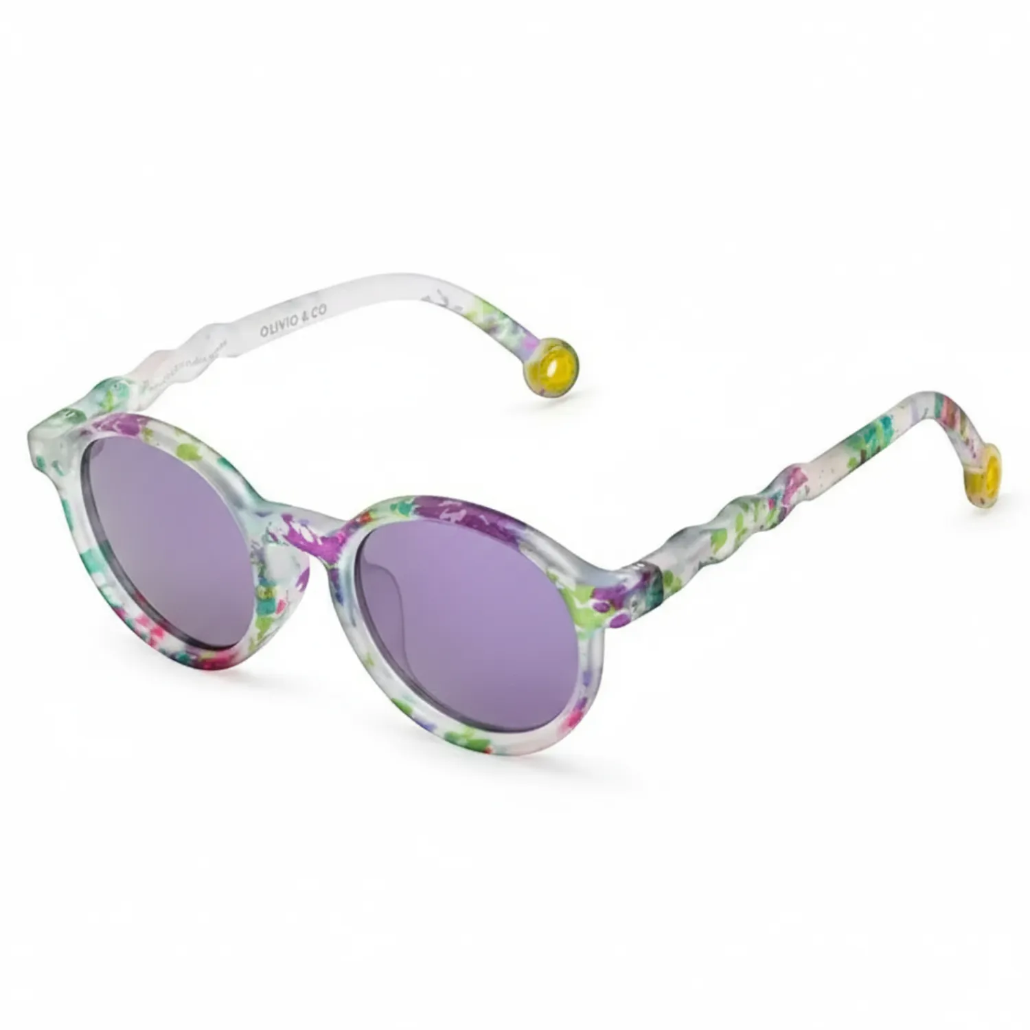 Okulary Przeciwsłoneczne|Okulary Przeciwsłoneczne | Olivio & Co Okulary Oval Wild Flower Polarized 3-5
