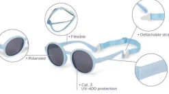 Okulary Przeciwsłoneczne|Okulary Przeciwsłoneczne | Dooky Okulary przeciwsłoneczne Fiji CAPPUCCINO 6-36 m