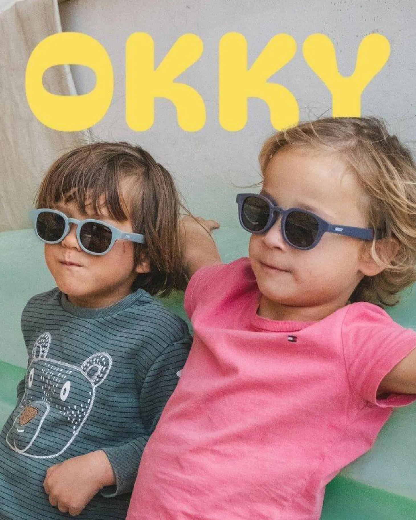 Okulary przeciwsłoneczne OKKY 3-9 lat, blue