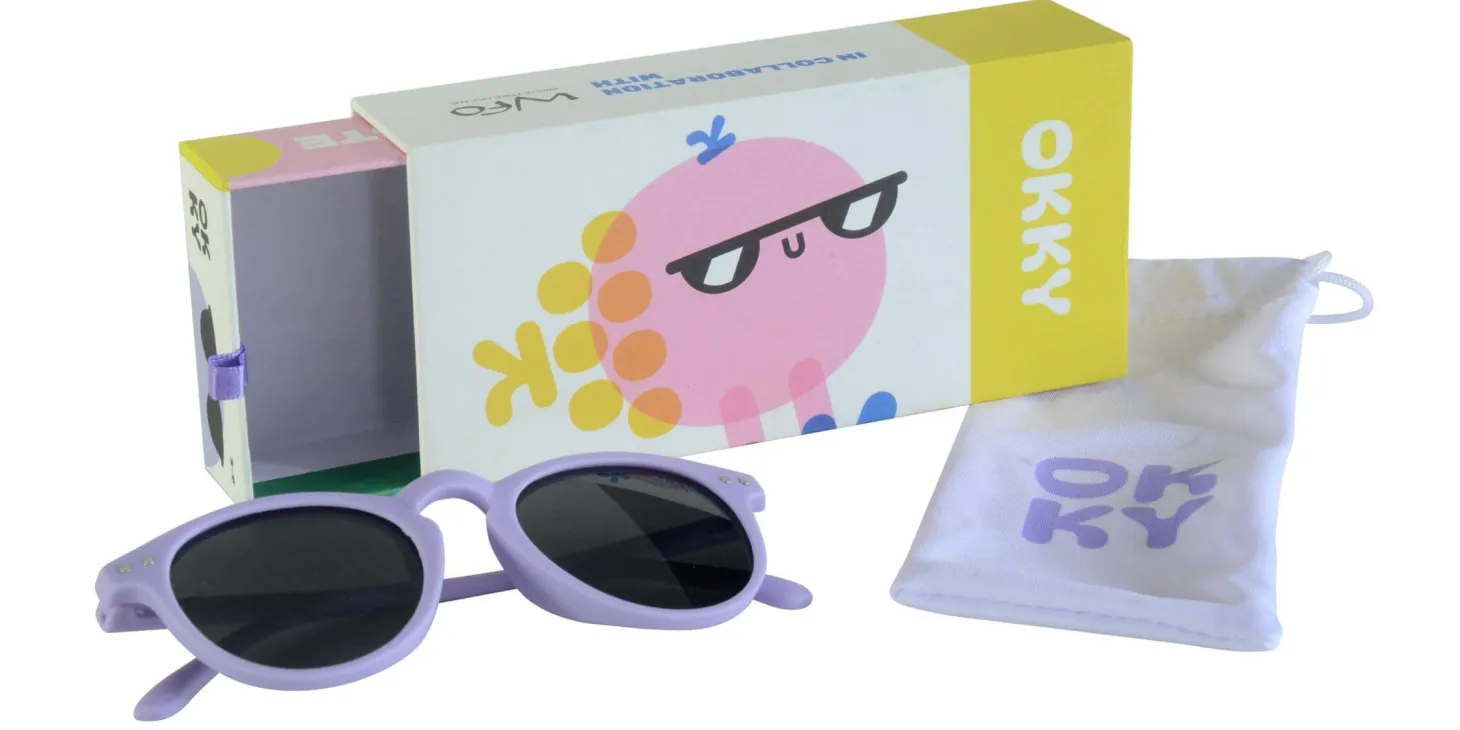 Okulary przeciwsłoneczne OKKY 3-9 lat, lilac