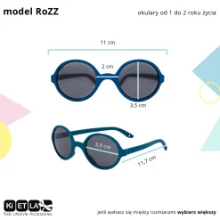 Okulary przeciwsłoneczne RoZZ fluo orange