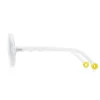 Okulary Przeciwsłoneczne|Okulary Przeciwsłoneczne | Olivio & Co Okulary Round Jellyfish White Polarized 3-5