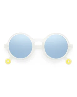 Okulary Przeciwsłoneczne|Okulary Przeciwsłoneczne | Olivio & Co Okulary Round Jellyfish White Polarized 3-5