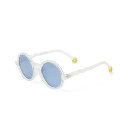 Okulary Przeciwsłoneczne|Okulary Przeciwsłoneczne | Olivio & Co Okulary Round Jellyfish White Polarized 3-5